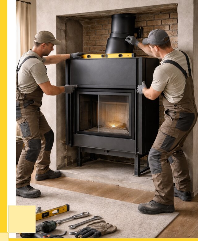 Установка каминных топок в Солнечногорске под ключ от 18734 р. | ЭриданСлн