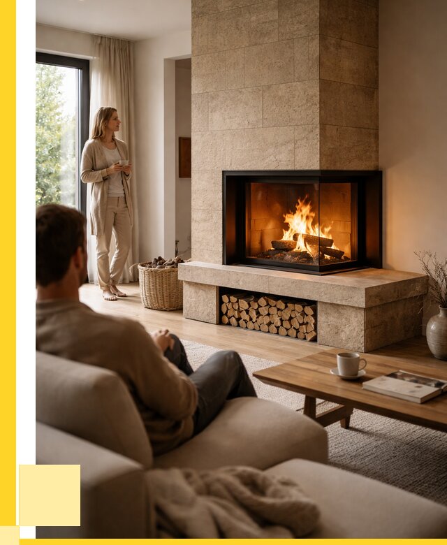 Угловые камины из кирпича установка в Солнечногорске от 156120 р. ЭриданСлн