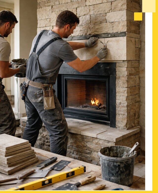 Проектирование и установка открытых каминов в Солнечногорске