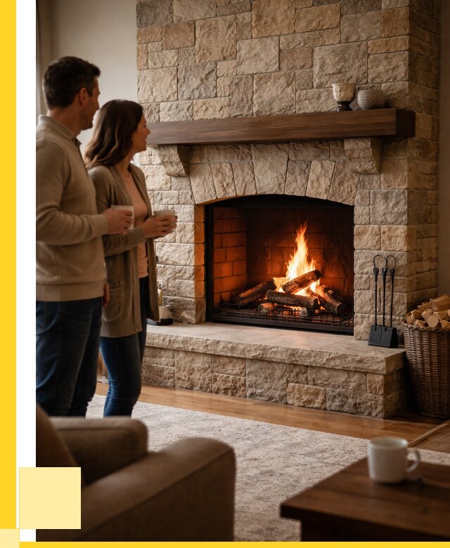 Каменные камины на заказ в Солнечногорске от 187344 р. | ЭриданСлн