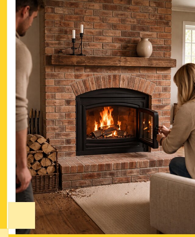 Кирпичные камины под ключ в Солнечногорске от 156120 р. | ЭриданСлн