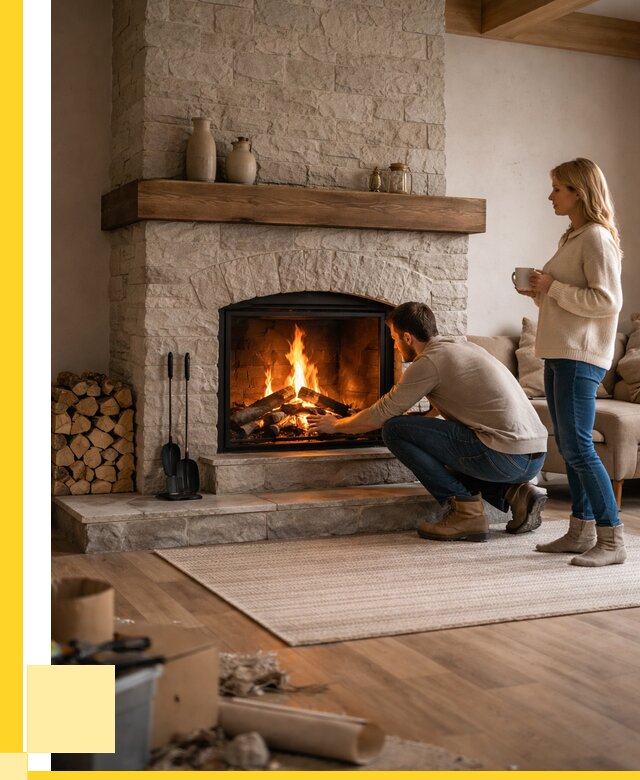 Камины для загородного дома в Солнечногорске от 364280 р., ЭриданСлн