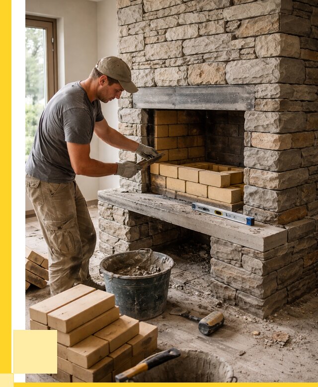 Кладка каминов и камина в Солнечногорске от 26020 р. ЭриданСлн