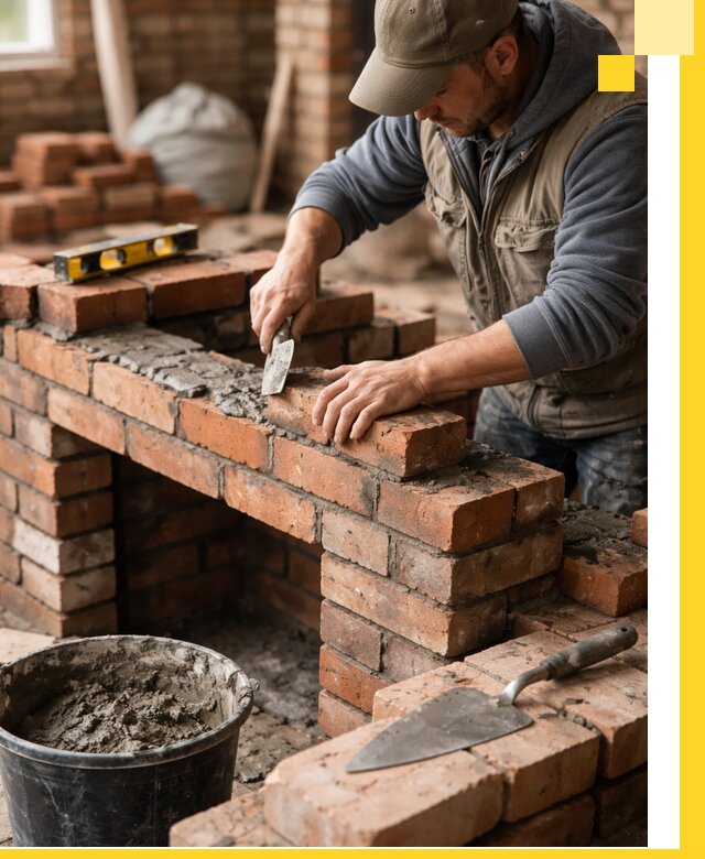 Кладка каминов под ключ в Солнечногорске профессиональная отделка и монтаж