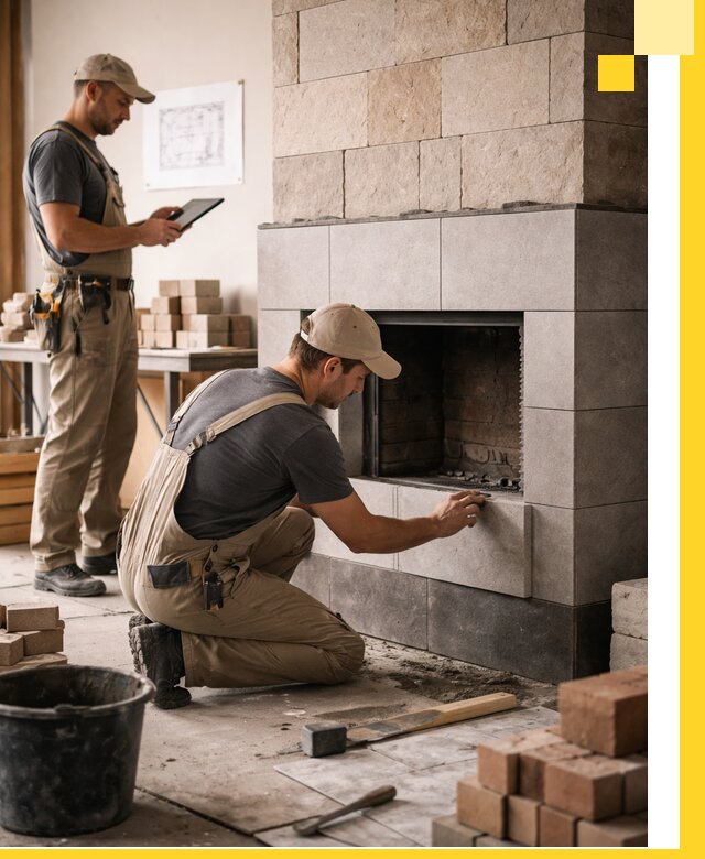 Индивидуальные проекты каминов и каминных систем в Солнечногорске