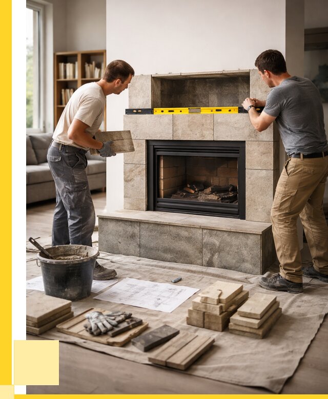 Монтаж каминов и установка в Солнечногорске от 46836 р. | ЭриданСлн