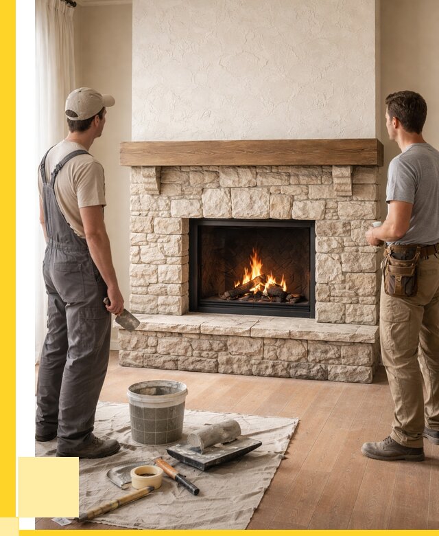 Отделка каминов в Солнечногорске от 6765 р. под ключ | ЭриданСлн