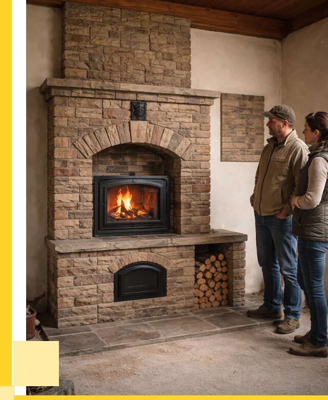 Кирпичная печь под ключ в Солнечногорске от 156120 р. | ЭриданСлн