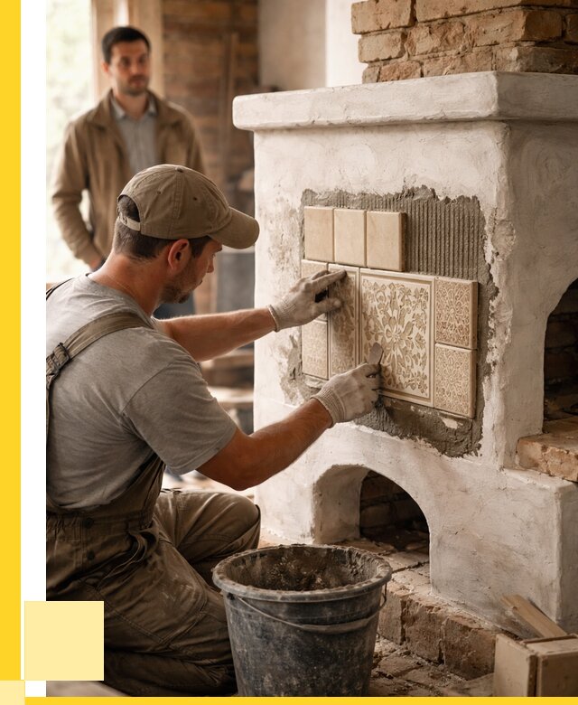 Отделка печей и банных печей в Солнечногорске от 36428 р. | ЭриданСлн