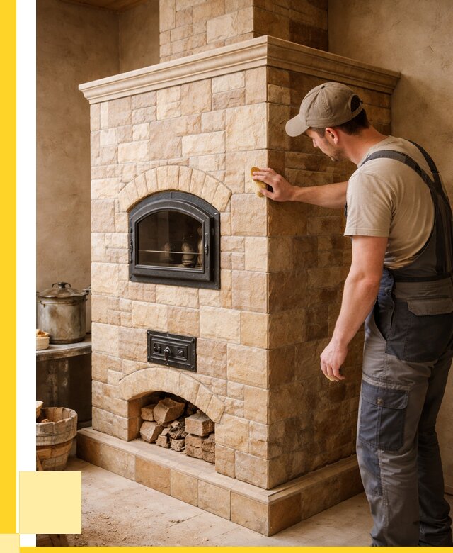 Облицовка печей в Солнечногорске от 4684 р. под ключ | ЭриданСлн