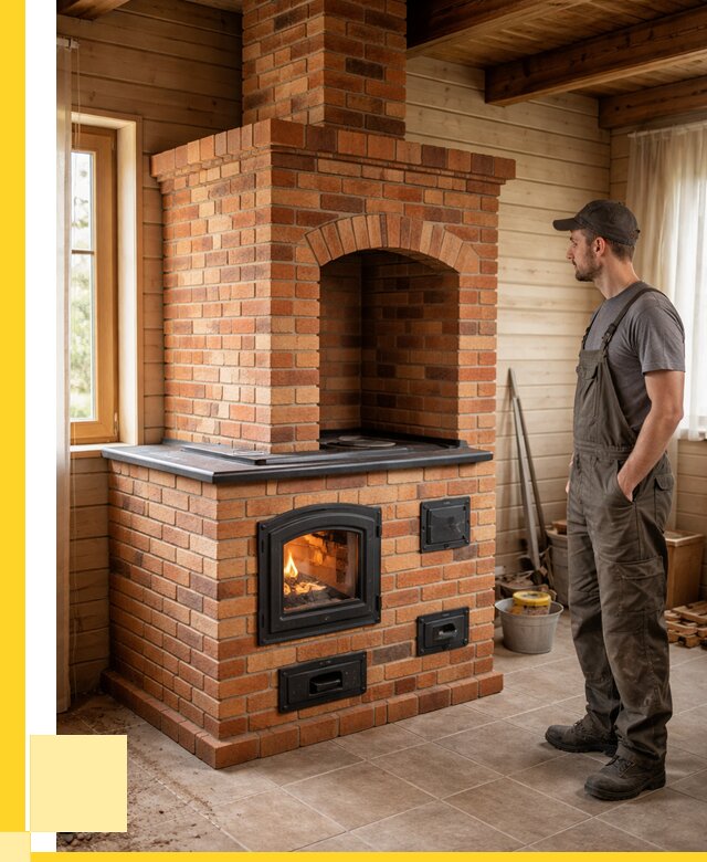 Кирпичные печи в Солнечногорске: купить от 156120 р. | ЭриданСлн