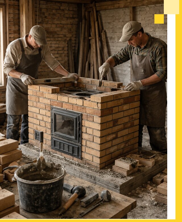 Изготовление и установка варочных печей под ключ в Солнечногорске