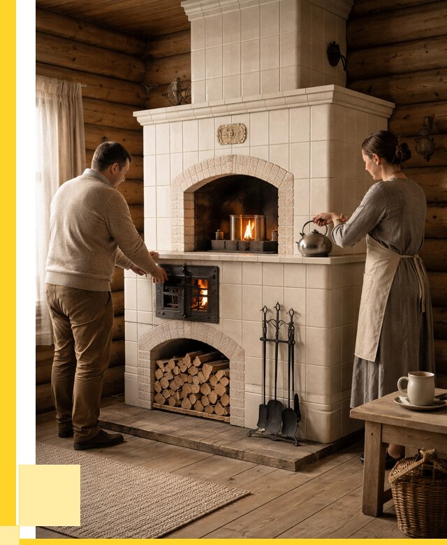 Русские печи в Солнечногорске: установка от 156120 р. ЭриданСлн