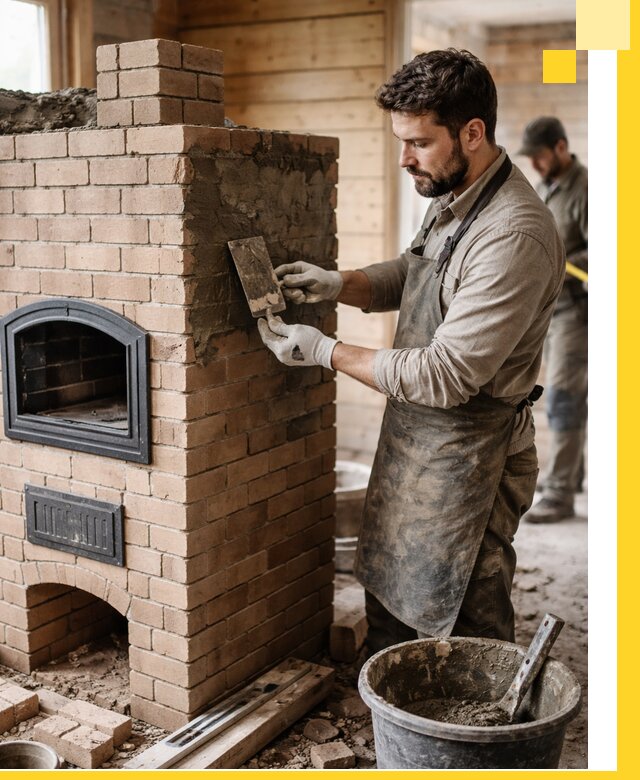 Изготовление и установка печей-шведок под ключ в Солнечногорске