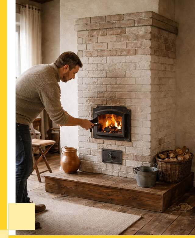 Печь голландка из кирпича в Солнечногорске от 88468 р. | ЭриданСлн