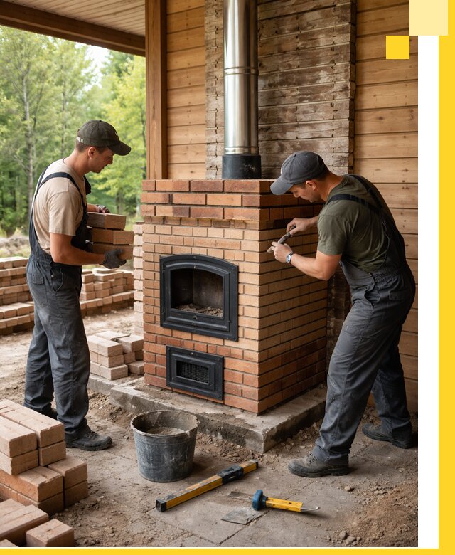 Производство и установка дачных печей под ключ в Солнечногорске