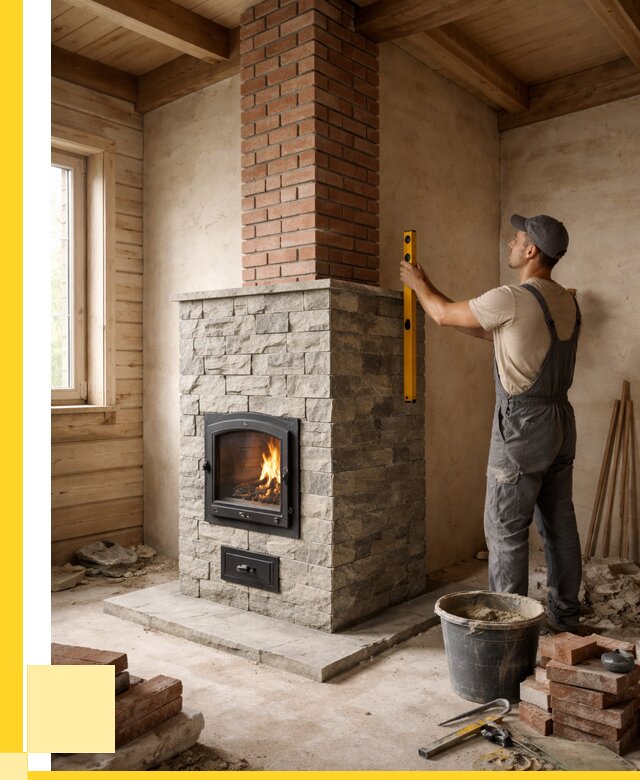 Печи и дымоходы под ключ в Солнечногорске от 46836 р., ЭриданСлн