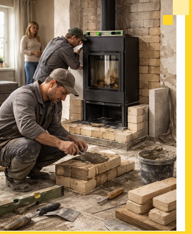 Печи и камины под ключ: проект, установка в Солнечногорске