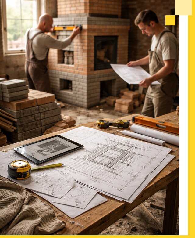 Проекты печей и каминов с индивидуальным дизайном в Солнечногорске