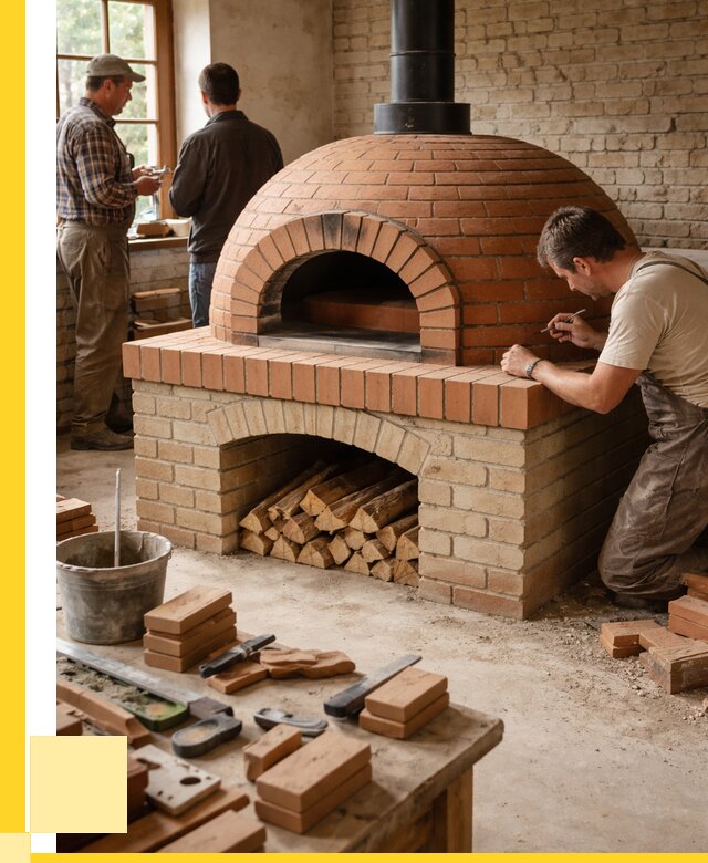 Помпейская печь дровяная для пиццы в Солнечногорске | ЭриданСлн от 208160 р.