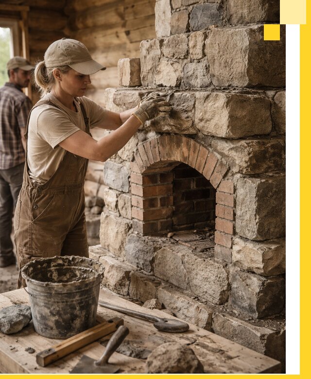 Каменные печи на заказ и монтаж в Солнечногорске, долговечные решения