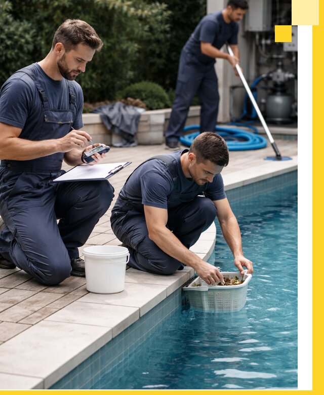 Профессиональное обслуживание бассейнов в Солнечногорске под ключ