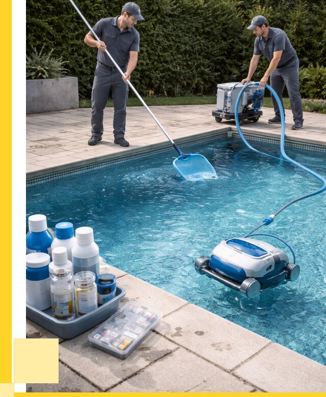 Чистка бассейнов в Солнечногорске роботами, от 4684 р. | ЭриданСлн