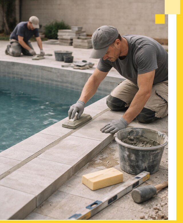 Отделка бассейнов в Солнечногорске: декоративная отделка и гидроизоляция