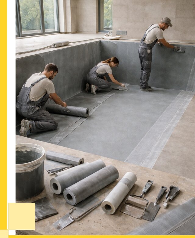 Гидроизоляция бассейнов в Солнечногорске от 2082 р., ЭриданСлн