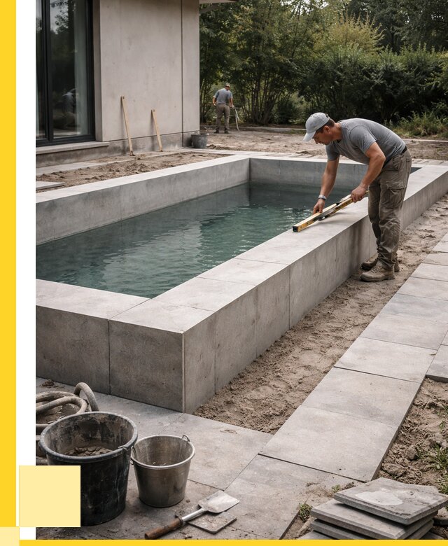 Строительство бетонного бассейна в Солнечногорске от 1248960 р. | ЭриданСлн