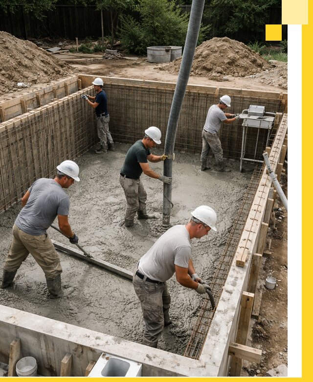 Строительство бетонных бассейнов под ключ в Солнечногорске