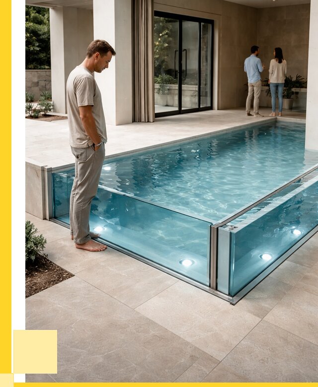 Стеклянные бассейны в Солнечногорске от 1248960 р. | ЭриданСлн — мозаика