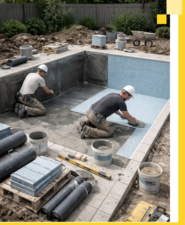 Проектирование и строительство стационарных бассейнов в Солнечногорске