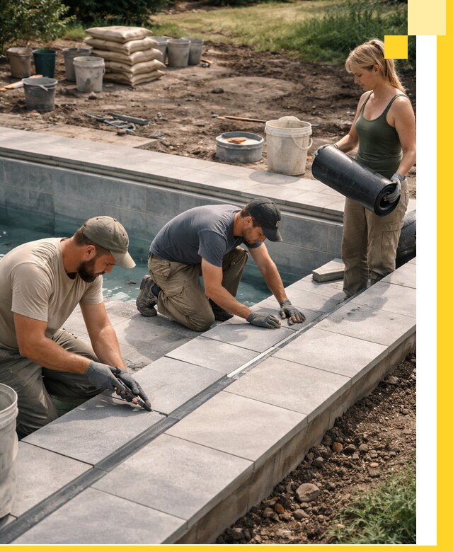 Строительство и монтаж уличных бассейнов под ключ в Солнечногорске