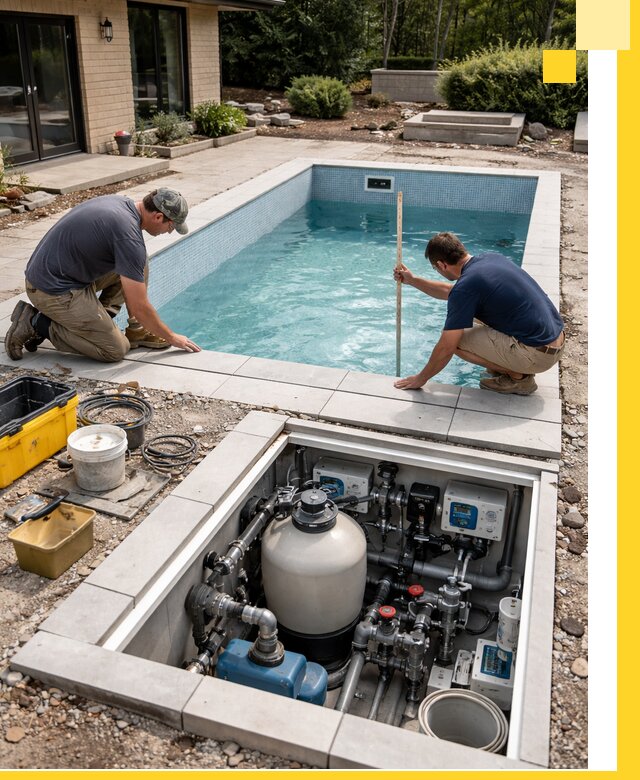 Строительство качественных домашних бассейнов под ключ в Солнечногорске