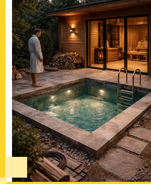 Бани с бассейном под ключ в Солнечногорске от 98876 р. | ЭриданСлн