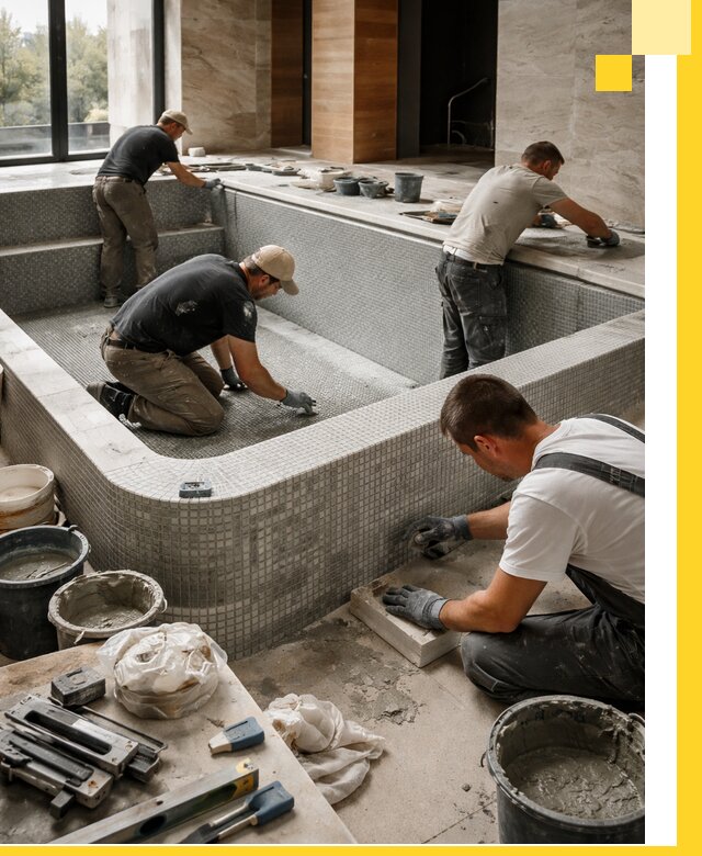 Строительство и установка СПА бассейнов под ключ в Солнечногорске