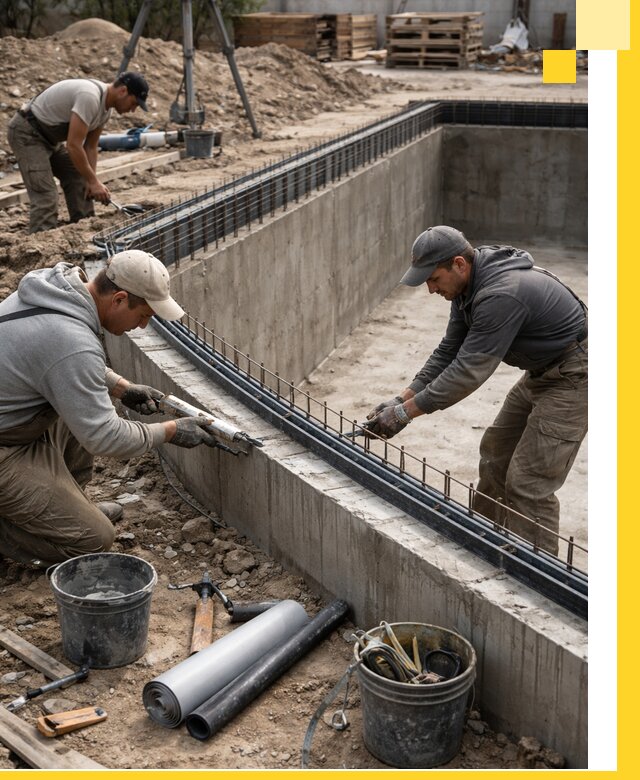 Качественный монтаж чаши бассейна в Солнечногорске под ключ с гарантией