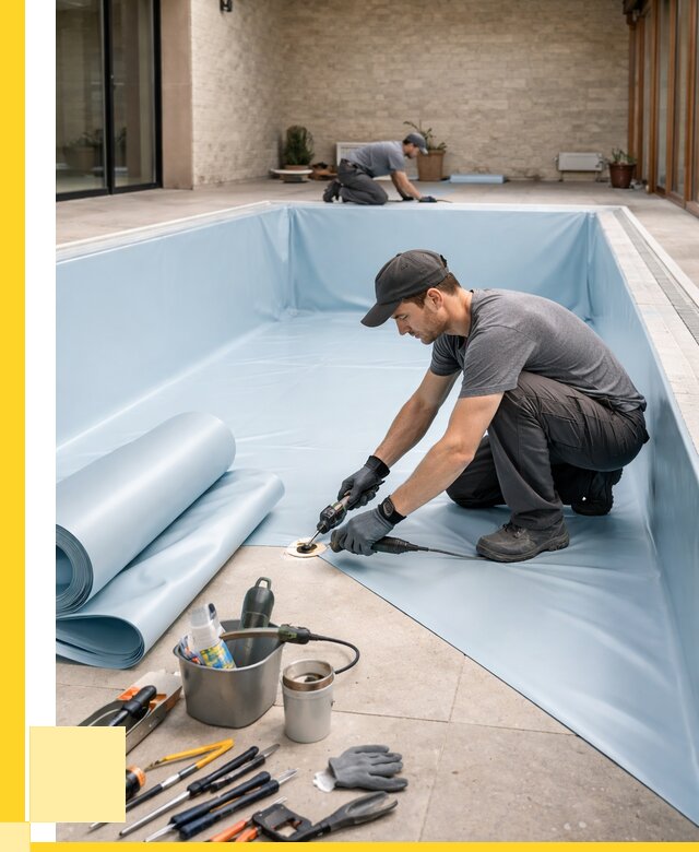 Пленка ПВХ для бассейнов в Солнечногорске от 2602 р. | ЭриданСлн