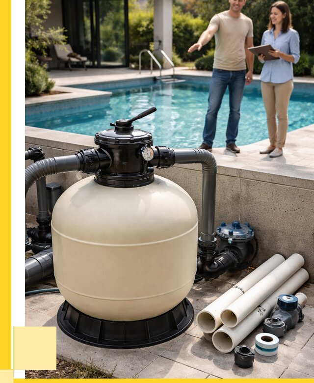 Песочные фильтры для бассейнов в Солнечногорске от 18734 р., ЭриданСлн