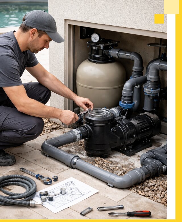 Поставка, монтаж и сервис насосов для бассейнов в Солнечногорске