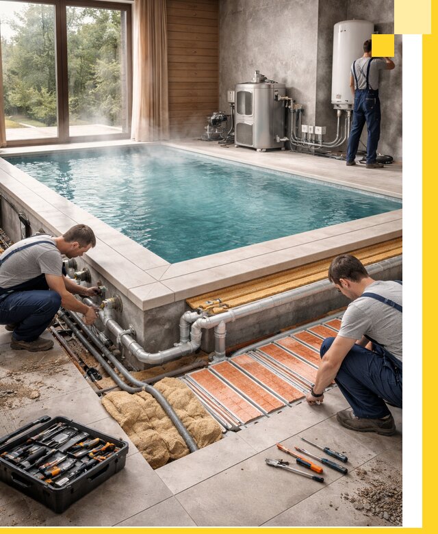 Проектирование и строительство тёплых бассейнов в Солнечногорске