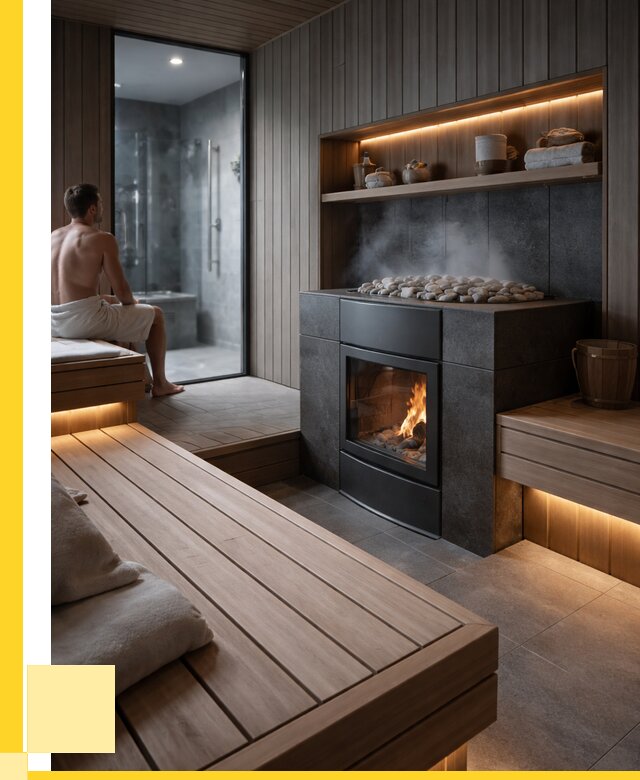 Проект сауны в частном доме в Солнечногорске от 36428 р. | ЭриданСлн