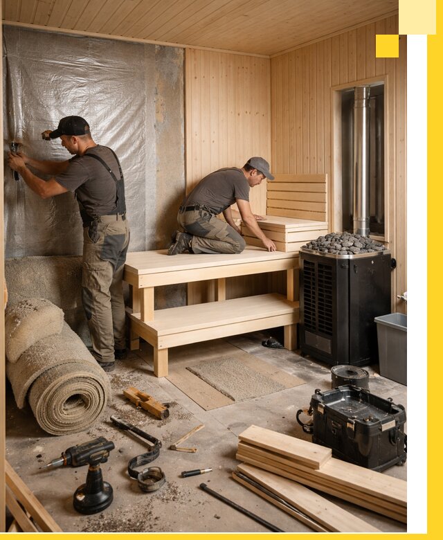 Проекты саун под ключ в Солнечногорске дизайн и строительство