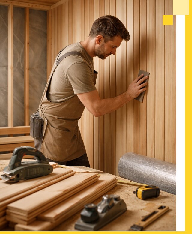 Профессиональная отделка саун и парных под ключ в Солнечногорске