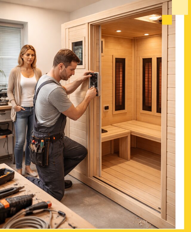 Инфракрасные сауны под ключ в Солнечногорске продажа и установка