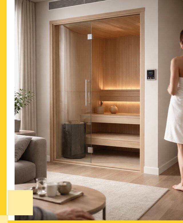 Сауна в квартире под ключ в Солнечногорске от 124896 р. ЭриданСлн