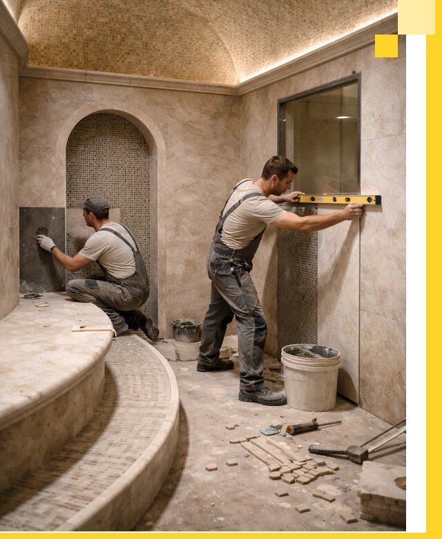 Проектирование и строительство саун с хамамом под ключ в Солнечногорске