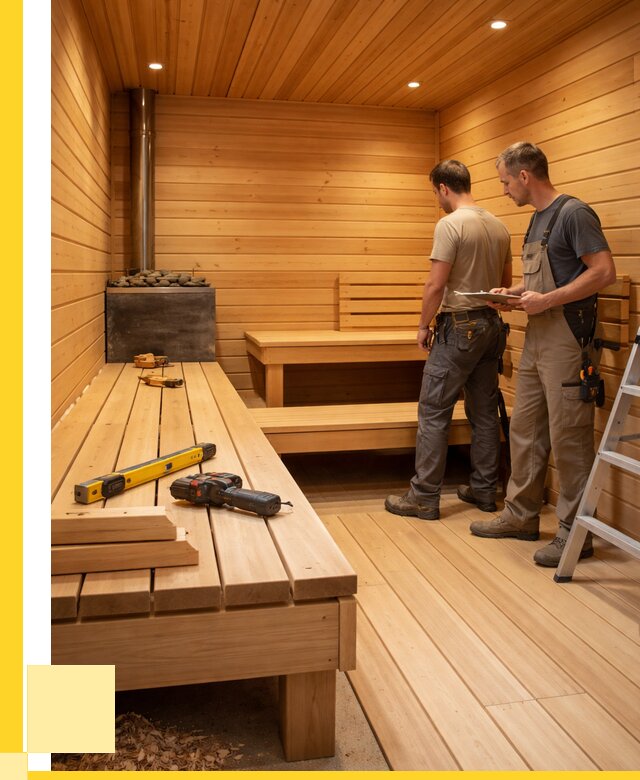 Отделка бань и саун в Солнечногорске по цене от 4684 р. | ЭриданСлн