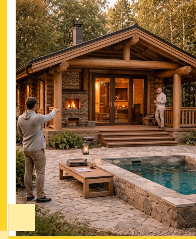 Проекты бань и хамам в Солнечногорске от 26020 р. | ЭриданСлн